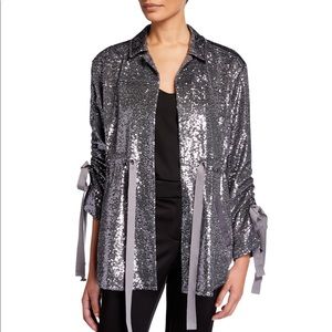 Cinq a Sept Mathieu Sequined Jacket